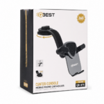 حامل هاتف للسيارة QBest QB875 للتابلوه بمغناطيس ودبل فيس