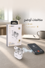 ⁦سماعات بلوتوث QBest QB719 بعزل ضوضاء وميكروفون⁩ - الصورة ⁦3⁩