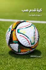 ⁦كرة قدم صب بتصميم ملون بارز - موديل 8880868⁩ - الصورة ⁦2⁩
