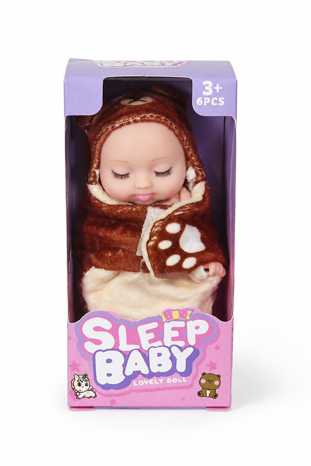 8bba412d-26e1-44fa-a9ab-6a81b9271e7d-1.jpg لعبة سيليكون كوكوميلون Baby Sleep Baby صغيرة موديل 10771 - الصورة 1