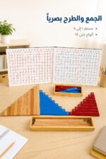 ⁦ركن الرياضيات ألوان الجمع والطرح مع المساطر - موديل 696⁩ - الصورة ⁦2⁩