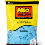 بالونات Neo BALLOON لاتكس أزرق 50 قطعة 220 غرام - 11889