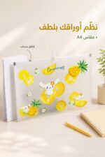 ⁦مصنف سحاب ديزني A4 بتصميم Cinnamoroll - 7758174⁩ - الصورة ⁦2⁩