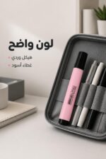 ⁦قلم هاي لايتر مثلث وردي موديل 3229809⁩ - الصورة ⁦4⁩