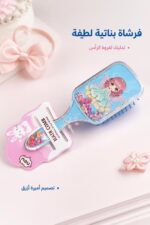 ⁦فرشاة شعر بناتية بتصميم أميرة أزرق - موديل 15627⁩ - الصورة ⁦2⁩