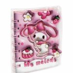 دفتر ملاحظات صغير بتصميم My melody وردي - موديل 14603