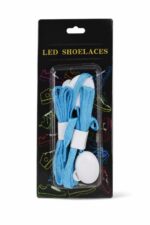 أربطة حذاء LED فوسفورية زرقاء موديل 9109
