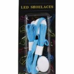أربطة حذاء LED فوسفورية زرقاء موديل 9109