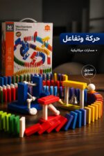 ⁦لعبة دومينو خشبية dutree 1200 قطعة - موديل 15770⁩ - الصورة ⁦3⁩