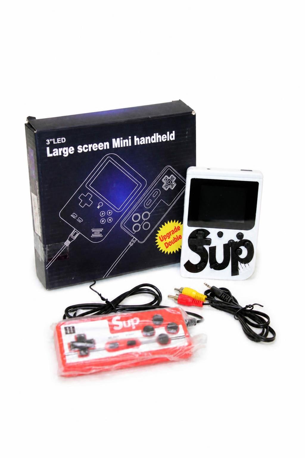 9847a2ec-d51e-45a9-b143-d2c7e5397c74.jpg لعبة أتاري محمولة Sup مع 400 لعبة وقبضة - 5484238 - الصورة 1