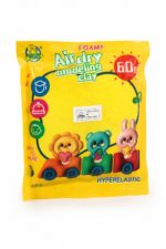 معجون فوم Air dry modeling clay أصفر 60g - موديل 5861838