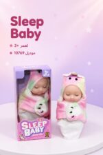 ⁦دمية Sleep Baby سيليكون صغيرة بغطاء يونيكورن - موديل 10769⁩ - الصورة ⁦4⁩