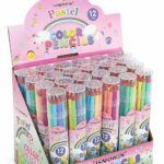 ألوان خشبية TIANBOWEN Pastel 12 لون بعلبة بلاستيك - 6608
