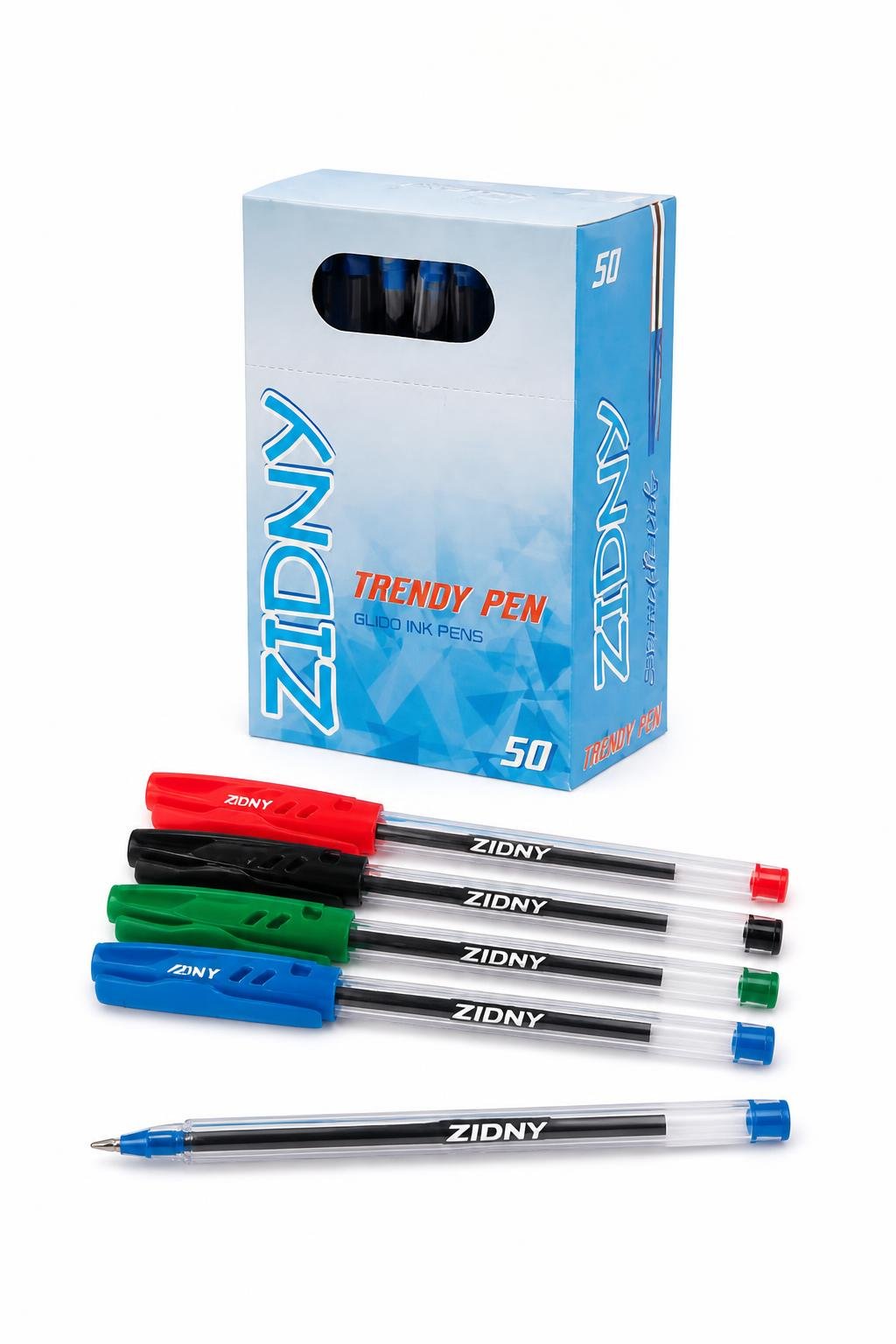9c1af7b4-3b0c-4e1a-b312-0070e6847578.jpg قلم ناشف ZIDNY Trendy Pen أخضر 0.7 mm - 1807 - الصورة 1