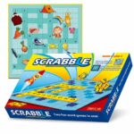 لعبة SCRABBLE Junior للكلمات المتقاطعة الإنجليزية - موديل 559