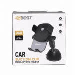 حامل جوال للسيارة QBest QB876 بمغناطيس ودوران 360°