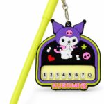قلم جل أزرق موديل 9336 مع بيانو موسيقي KUROMI