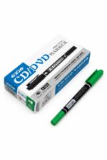 قلم CD/DVD Gxin أخضر بطرفين موديل 7218