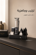 ⁦ماكينة حلاقة QBest QB3370 6 في 1 بشاشة شحن وIPX6⁩ - الصورة ⁦3⁩