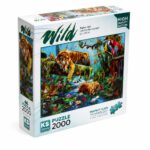 بزل KS Games Wild نمور 2000 قطعة 96×68 سم - 16316