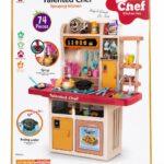 مطبخ ألعاب Talented Chef 74 قطعة مع رش ومؤثرات - 9164731