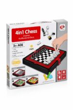 لعبة SHENG BO 4in1 Chess متعددة 4 ألعاب - موديل 9294071