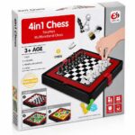 لعبة SHENG BO 4in1 Chess متعددة 4 ألعاب - موديل 9294071
