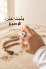 ⁦خاتم تسبيح رقمي عادي بشاشة LCD - موديل 15575⁩ - الصورة ⁦3⁩