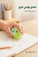 ⁦ممحاة Deli فواكه خضراء بتصميم أفوكادو - 9111182⁩ - الصورة ⁦2⁩