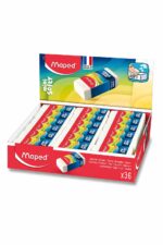 محايات Maped Softy قياس وسط، علبة 36 - موديل 14821