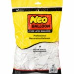 كيس بالونات Neo Balloon لاتكس أبيض 50 قطعة - موديل 13772
