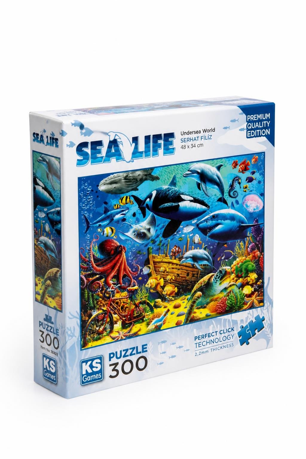 a8fc5446-845b-4eb5-a5bc-cb4dc17d63d0-1.jpg بازل KS Games SEA LIFE عالم تحت الماء 300 قطعة - 12429 - الصورة 1
