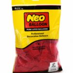 كيس بالونات NEO BALLOON لاتكس أحمر 50 قطعة - 9996120