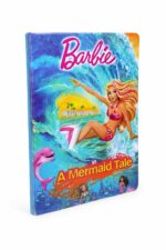 دفتر ذكريات فني A5 بتصميم Barbie مع مطاطة - موديل 8814