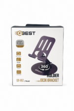 حامل هاتف مكتبي QBest بزاوية فتح 360 درجة QB862