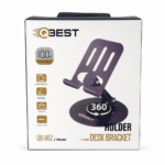 حامل هاتف مكتبي QBest بزاوية فتح 360 درجة QB862