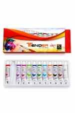 علبة ألوان زيتية TENDER ART 12 لون 9 ml - موديل 4404