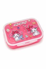 حافظة طعام بلاستيكية وردية بتصميم My Melody 1225706