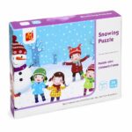 بزل Snowing Puzzle للأطفال 3+، 24 قطعة - موديل 5095285
