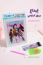 ⁦لوحة تلوين ستريس بريق للأطفال - موديل 3193981⁩ - الصورة ⁦2⁩