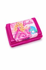 حافظة طعام بلاستيكية مبرقة برسمة Barbie - 1032280