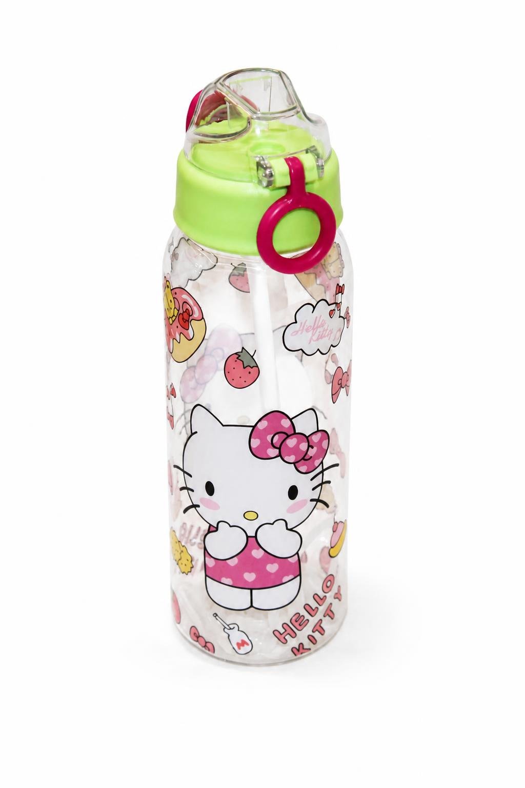 b854547c-6e7b-474e-9c0d-90f35a1573f7.jpg مطرة بلاستيكية بنقشة Hello Kitty وكبسة - 9373406 - الصورة 1