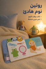 ⁦كتاب نوماً هادئاً كرتون مقوى للأطفال - موديل 13394⁩ - الصورة ⁦2⁩