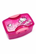 حافظة طعام ديزني بطبقتين بتصميم Hello Kitty - 6503568