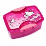 حافظة طعام ديزني بطبقتين بتصميم Hello Kitty - 6503568