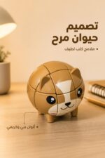 ⁦مكعب روبك بتصميم كلب لطيف - موديل 12124⁩ - الصورة ⁦2⁩