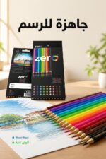 ⁦علبة ألوان خشبية zero 12 لون طويل موديل 1255⁩ - الصورة ⁦3⁩