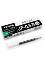 خرطوشة ZEBRA سراسا كليب 0.5mm أسود RJF5-BK