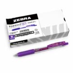 قلم ZEBRA SARASA CLIP جل بنفسجي 0.7 موديل 4068944