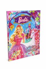 دفتر تلوين هيا نلون صغير بطابع Barbie - 14342